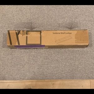 Wallniture Sedona Wall Ledge White 3pcs
